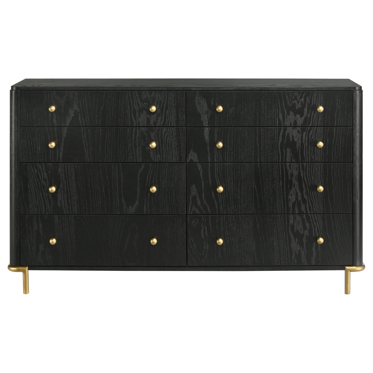 Arini 8-drawer Dresser Black by Unique Piece Furniture