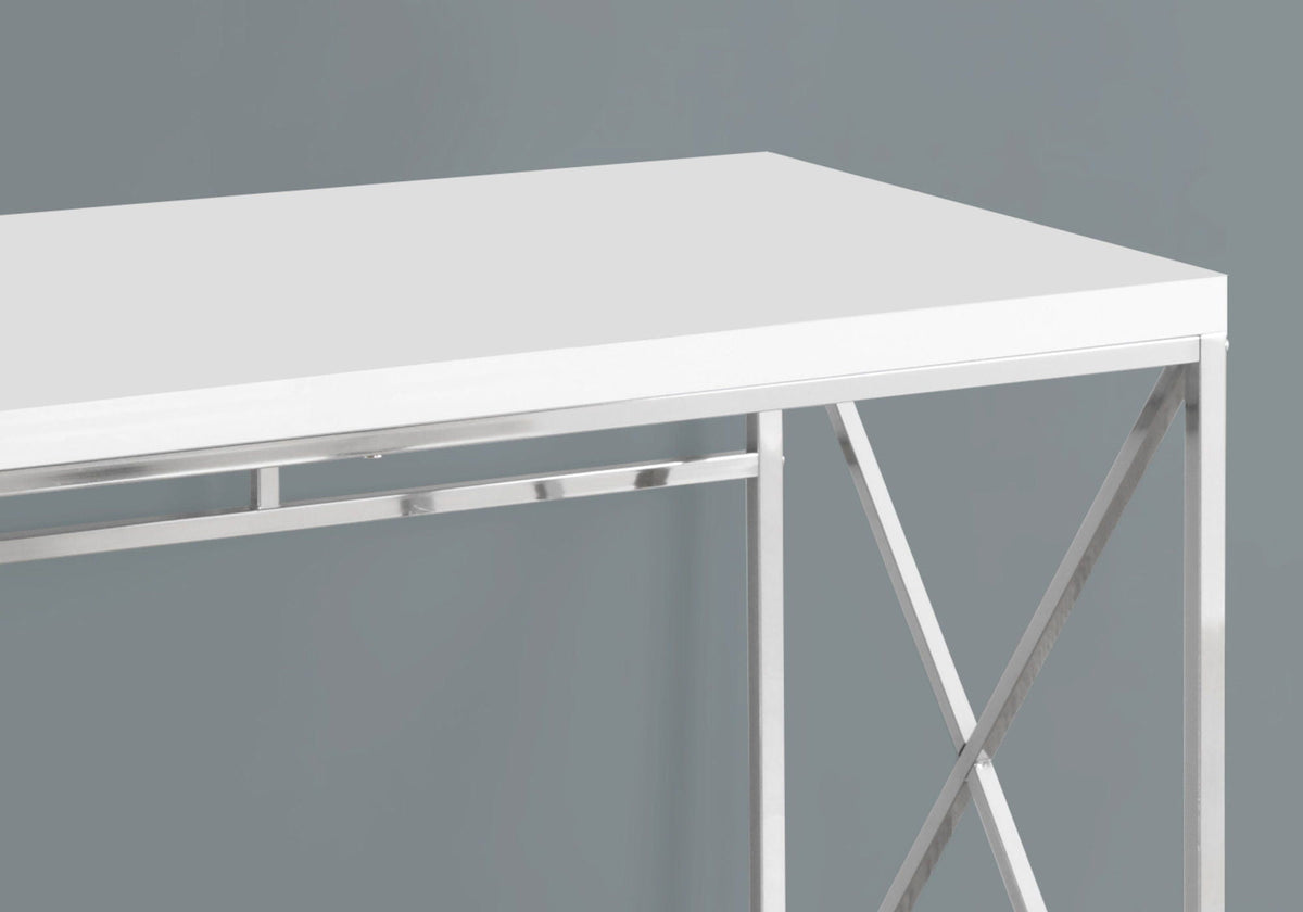 Computer Desk For Home Office, Laptop, Glossy Contemporary & Modern by Unique Piece Furniture