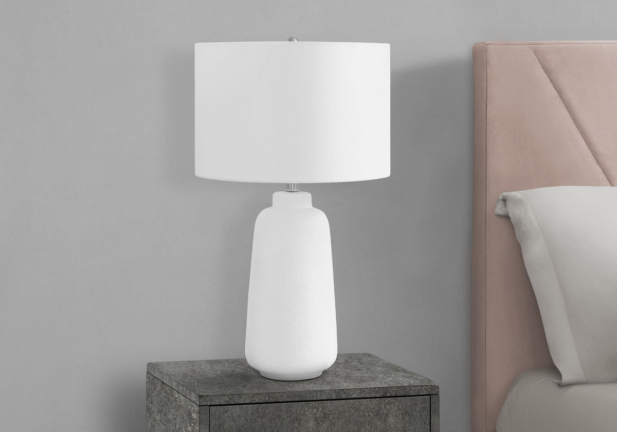 Lighting, Table Lamp, Ceramic, Modern - Cream by Unique Piece Furniture