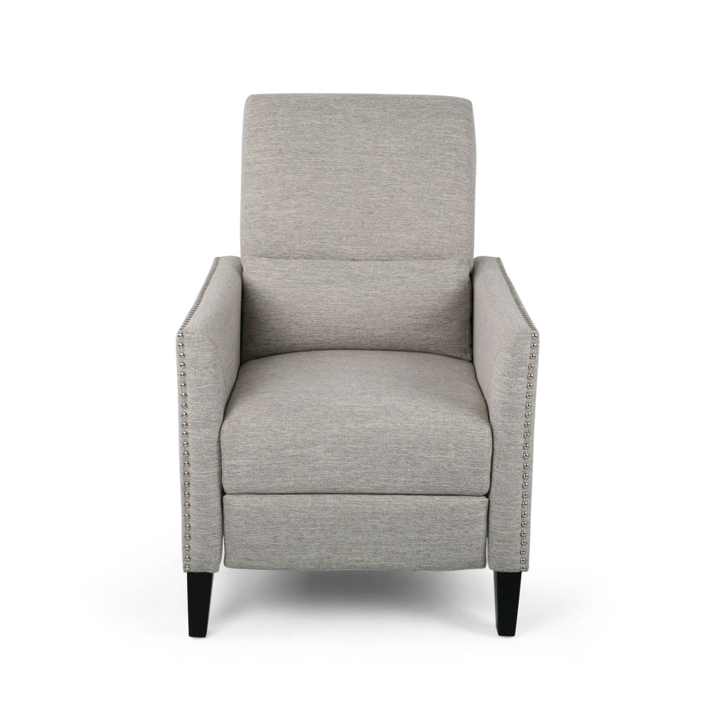 Kiersten - Contemporary Fabric Pushback Recliner by Unique Piece Furniture