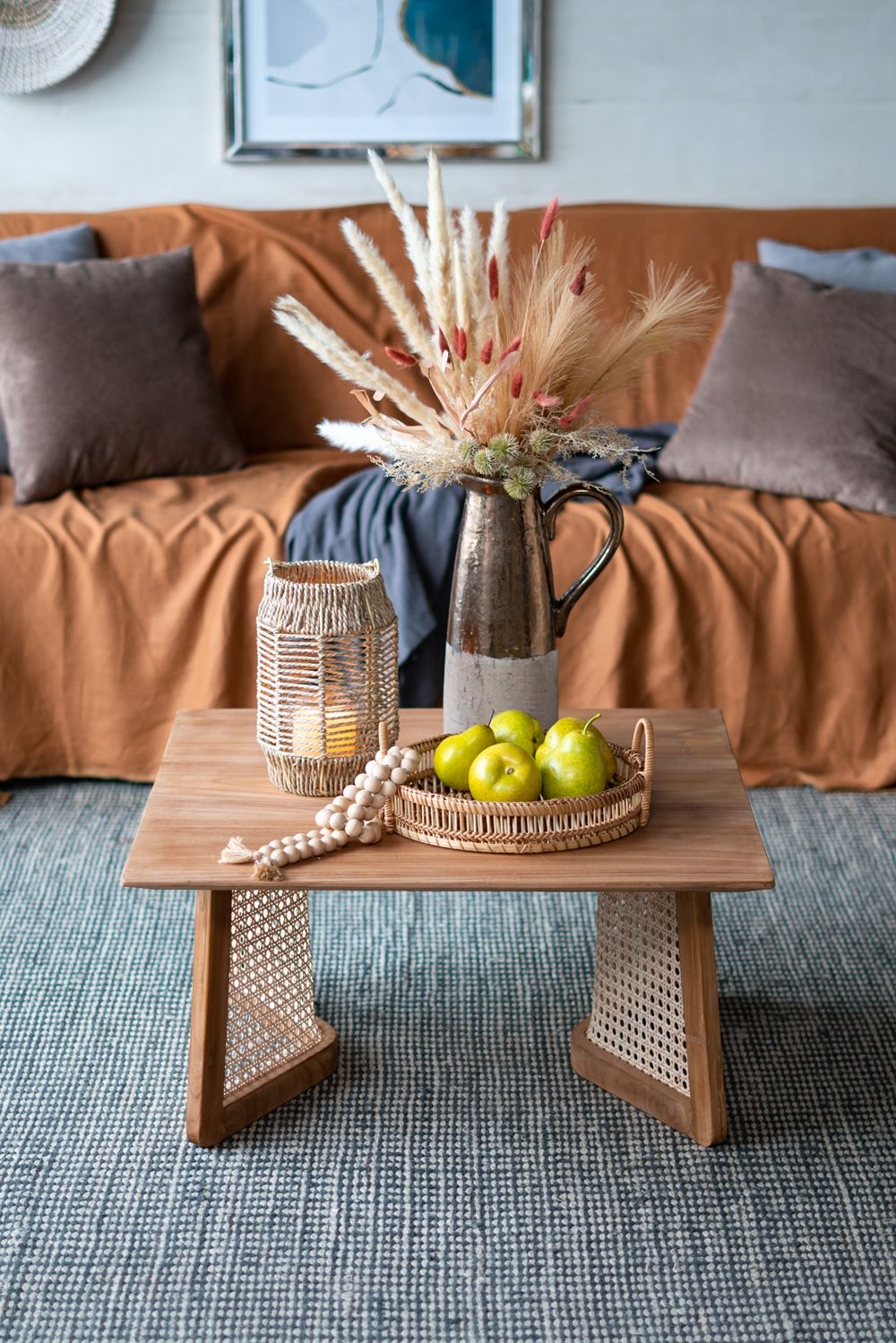 Teak Coffee Table - Natural Wood / Brown by Unique Piece Furniture