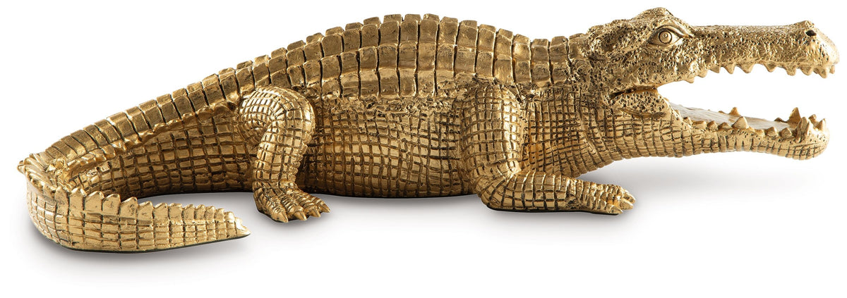 Lauretman - Sculpture - Antique Gold Finish by Unique Piece Furniture