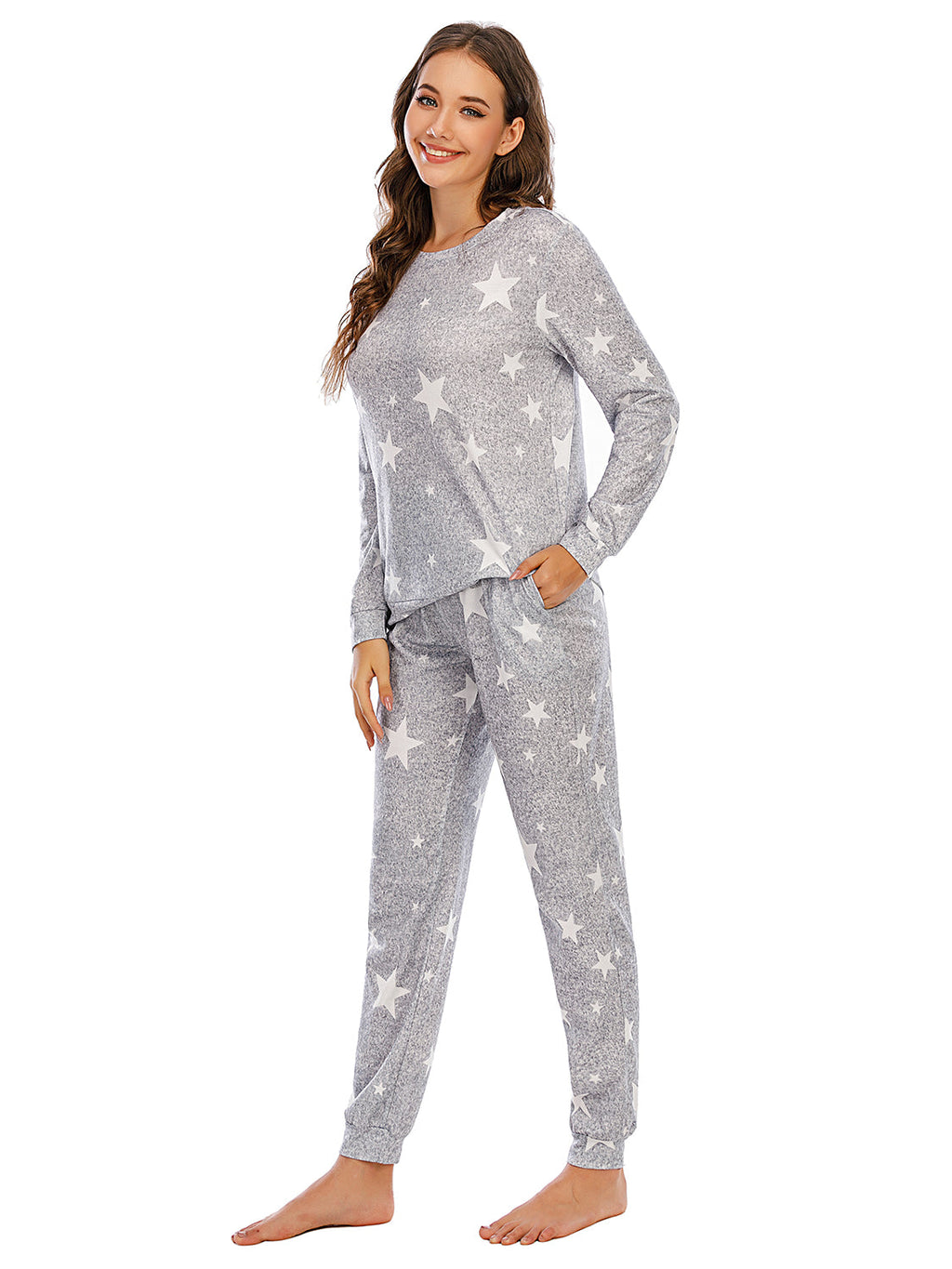 Star Top and Pants Lounge Set by Wild and Free Boutique