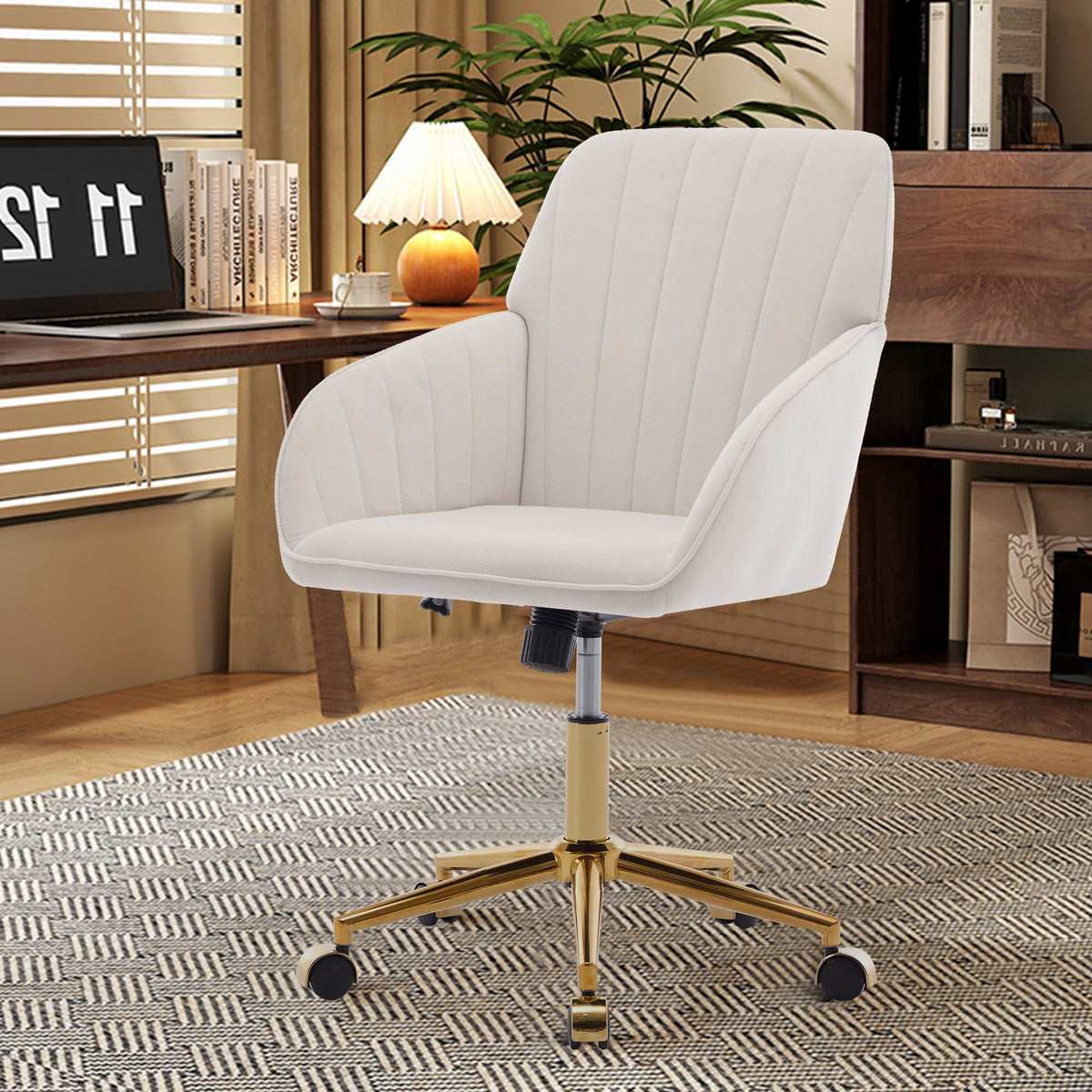Adjustable Ergonomic Swivel Office Chair by Unique Piece Furniture