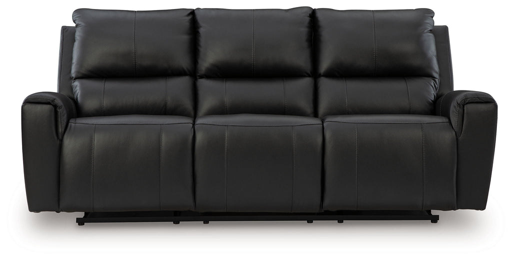 Glossmore - Reclining Sofa - Black by Unique Piece Furniture