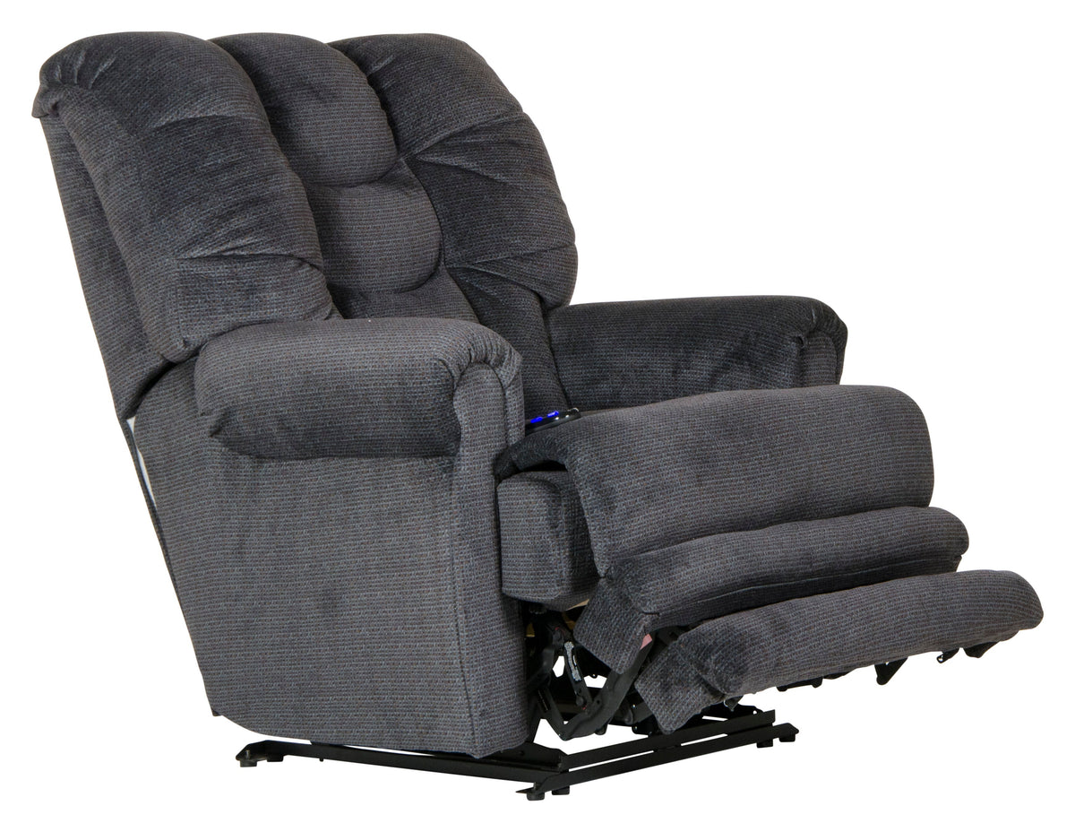 Malone - Power Lay Flat Recliner With Extended Ottoman by Unique Piece Furniture