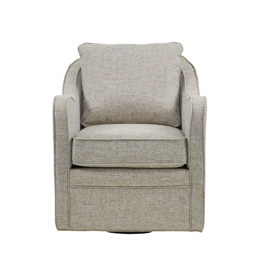Wide Seat Arm Chair With 360 Degree Rotation by Unique Piece Furniture