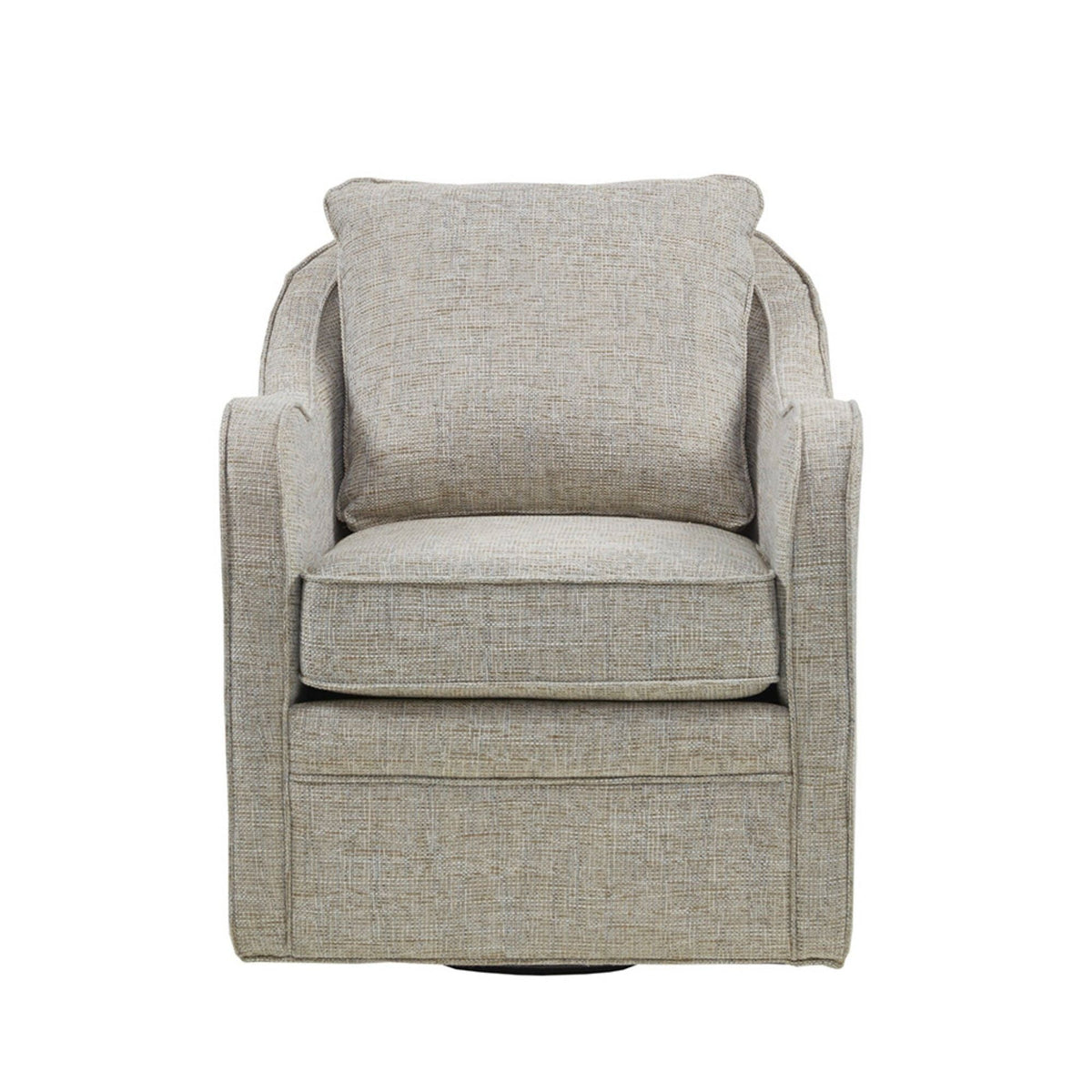 Wide Seat Arm Chair With 360 Degree Rotation by Unique Piece Furniture