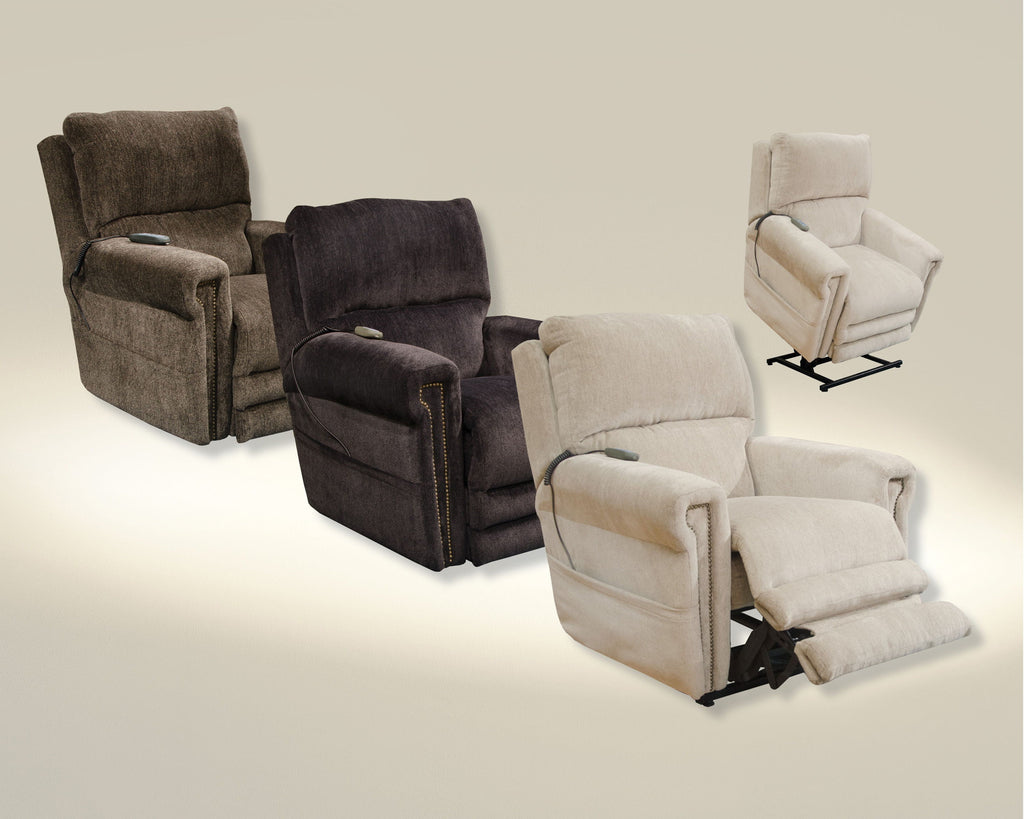 Warner - Power Headrest With Lumbar Power Lay Flat Recliner by Unique Piece Furniture