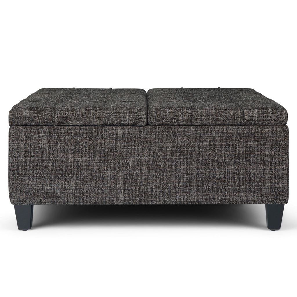 Harrison - Upholstered Coffee Table Storage Ottoman by Unique Piece Furniture