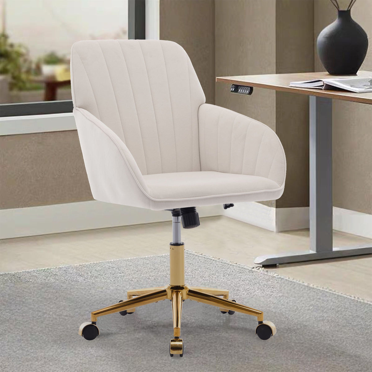 Adjustable Ergonomic Swivel Office Chair by Unique Piece Furniture