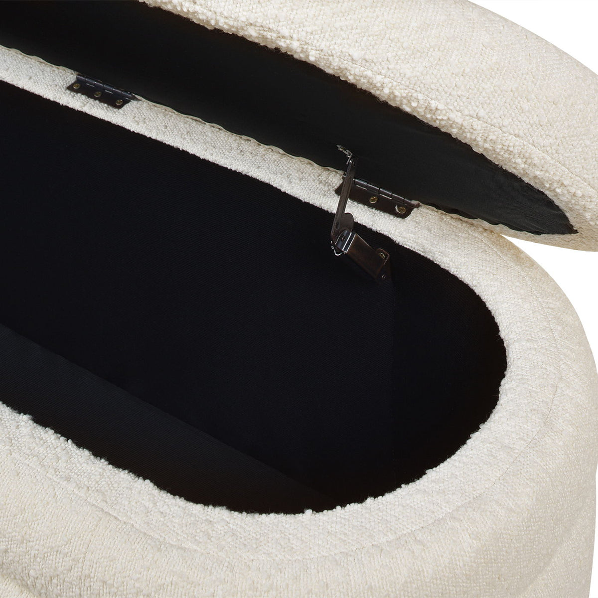 Fuji - Upholstered Oval Storage Bench by Unique Piece Furniture