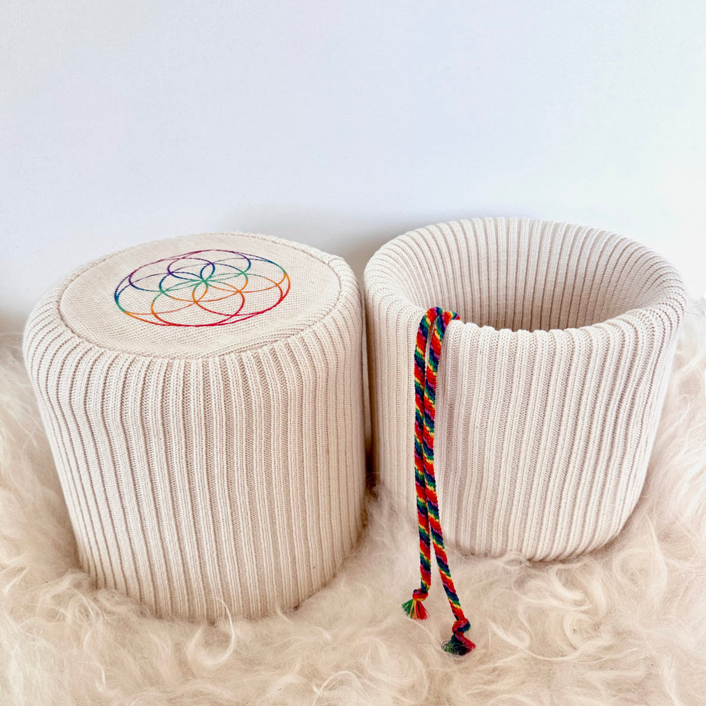 Harmonic Life Eco-Luxe Singing Bowl Cover Size 8/9" by Harmonic Life