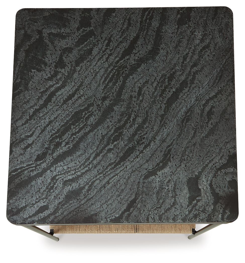 Minrich - Accent Table - Black / Natural by Unique Piece Furniture