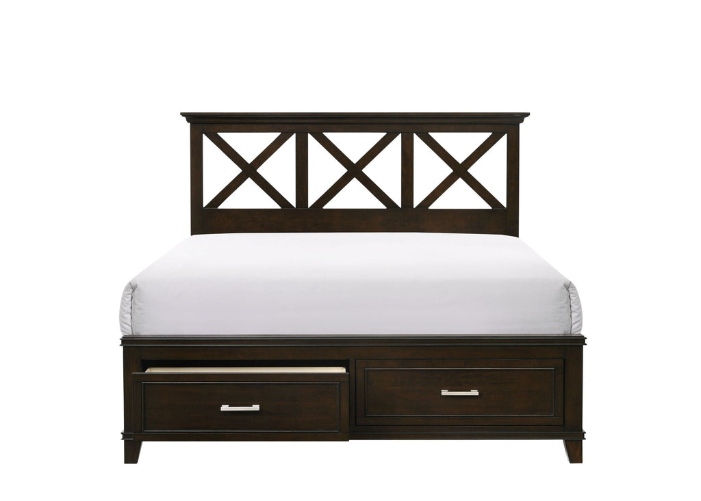 X Ample Storage Bed by Unique Piece Furniture