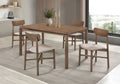 Parkridge 5-piece 59-inch Wood Dining Set Natural Walnut by Unique Piece Furniture