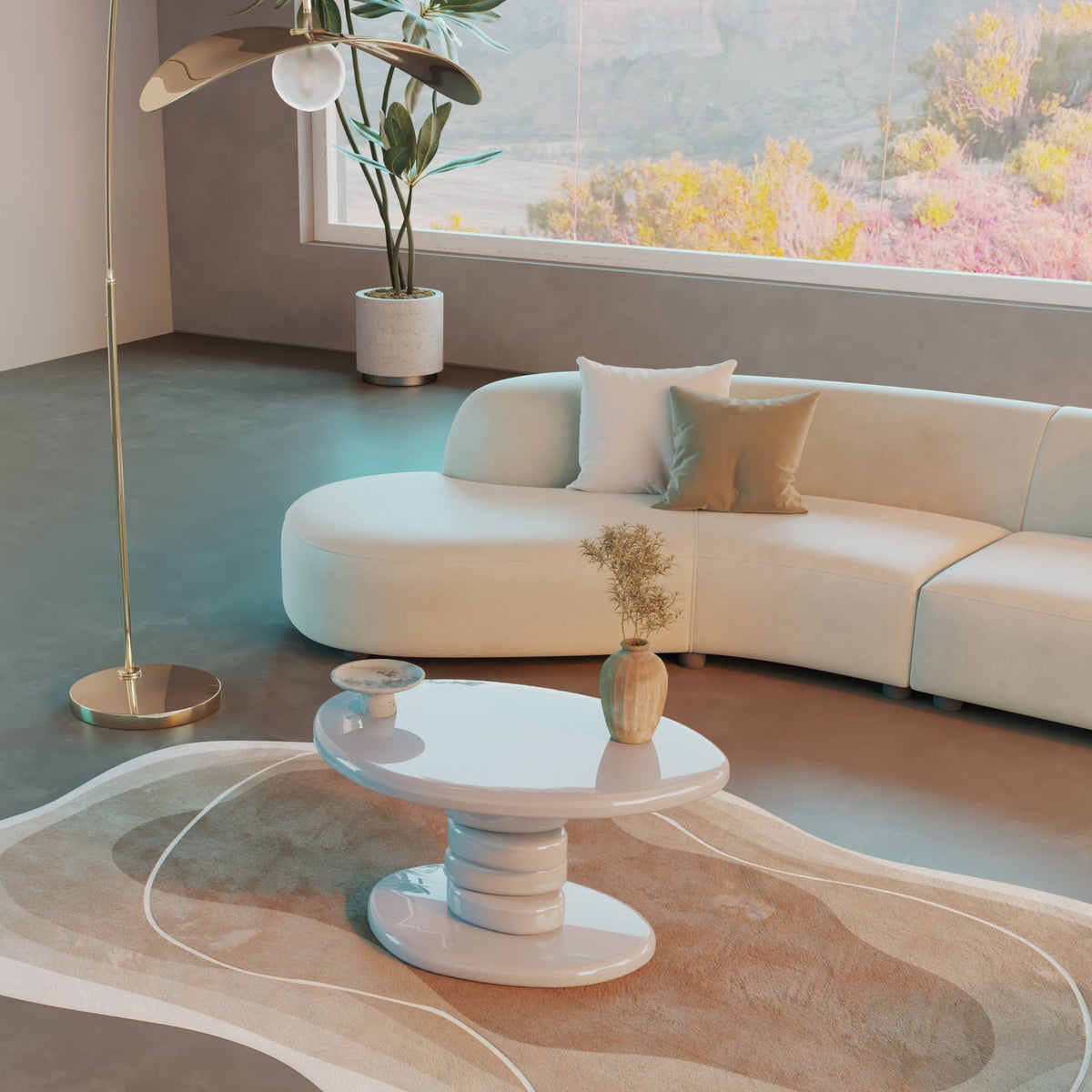 Cobblestone End Table by Unique Piece Furniture