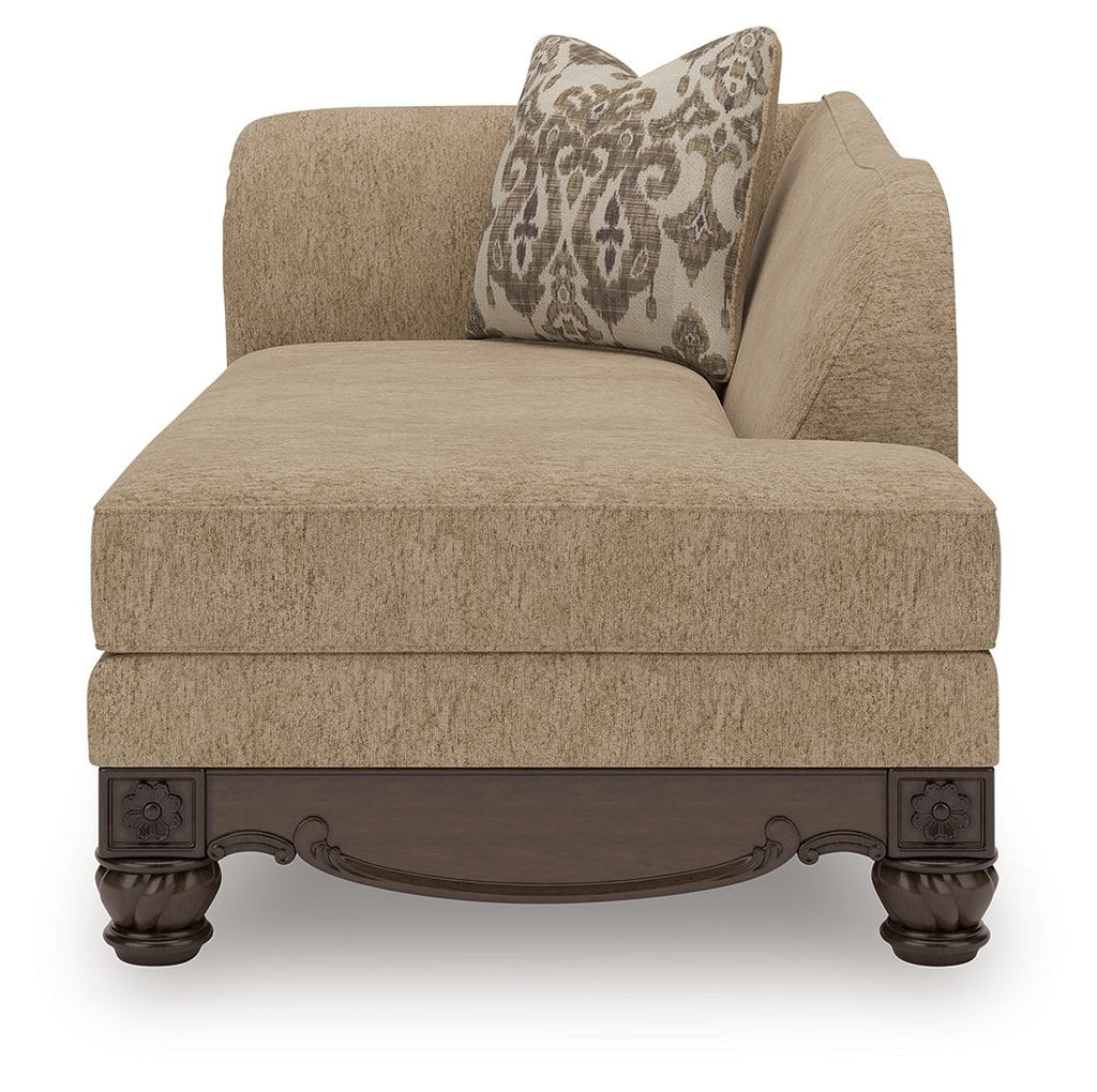 Chelsworth - RAF Corner Chaise - Golden by Unique Piece Furniture