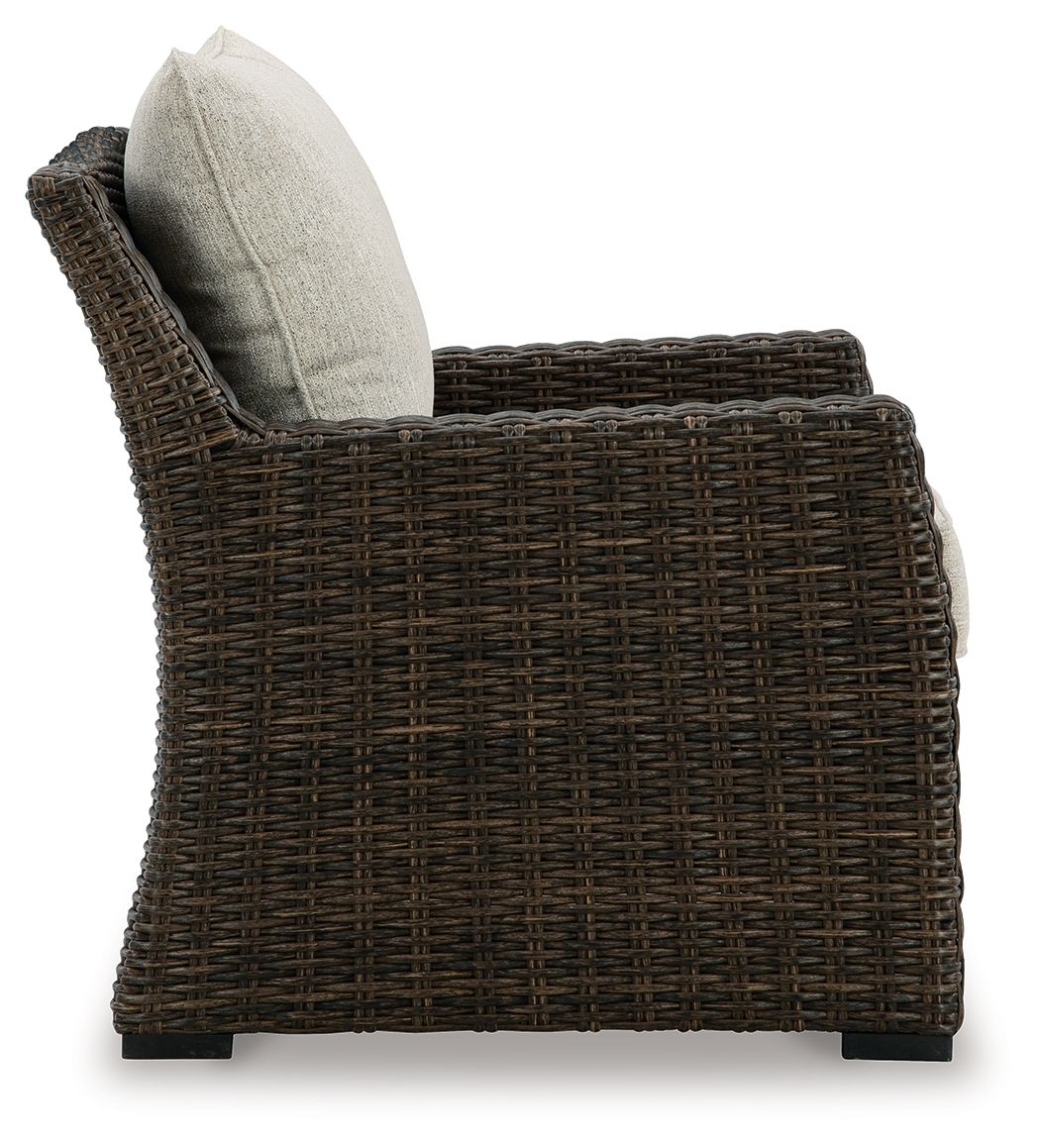 Brook Ranch - Lounge Chair With Cushion - Brown by Unique Piece Furniture