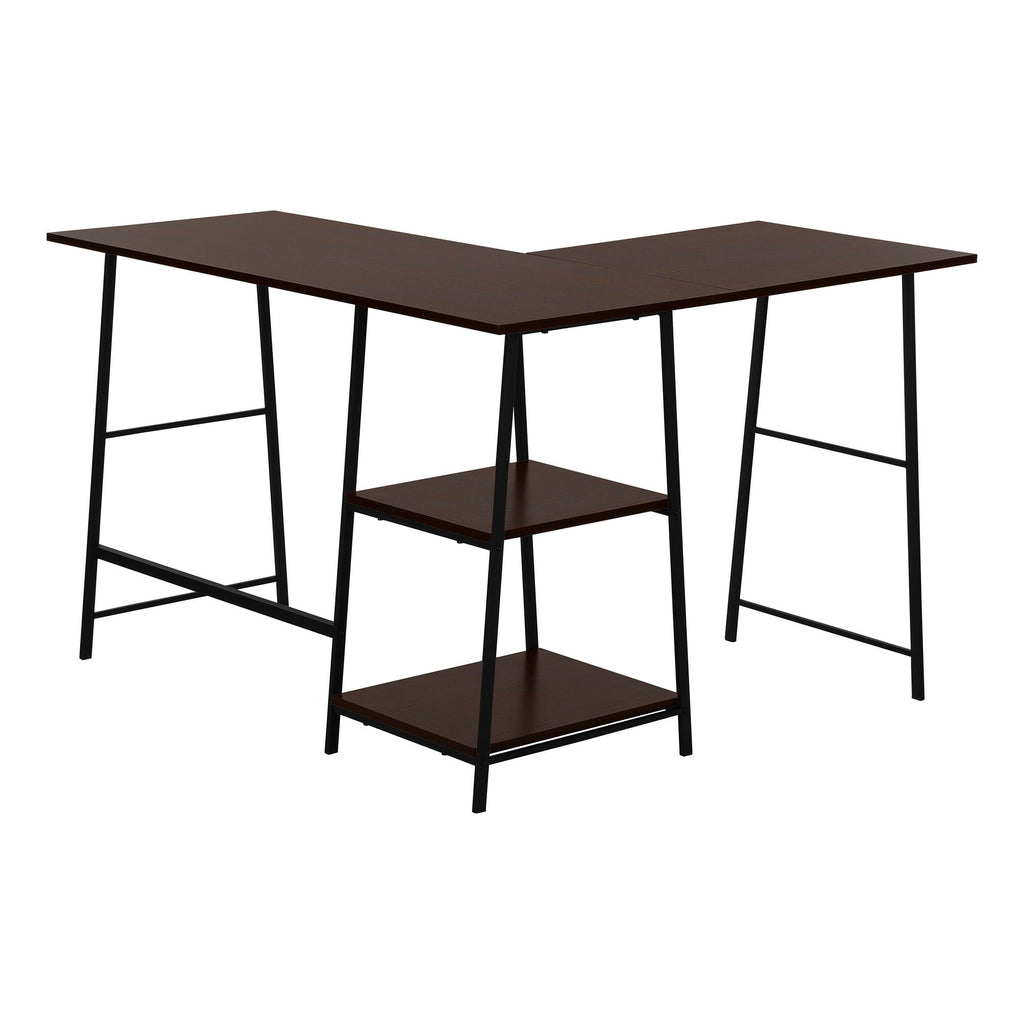 Computer Desk, Home Office, Corner, Storage Shelves, L Shape, Work, Laptop, Contemporary, Modern by Unique Piece Furniture