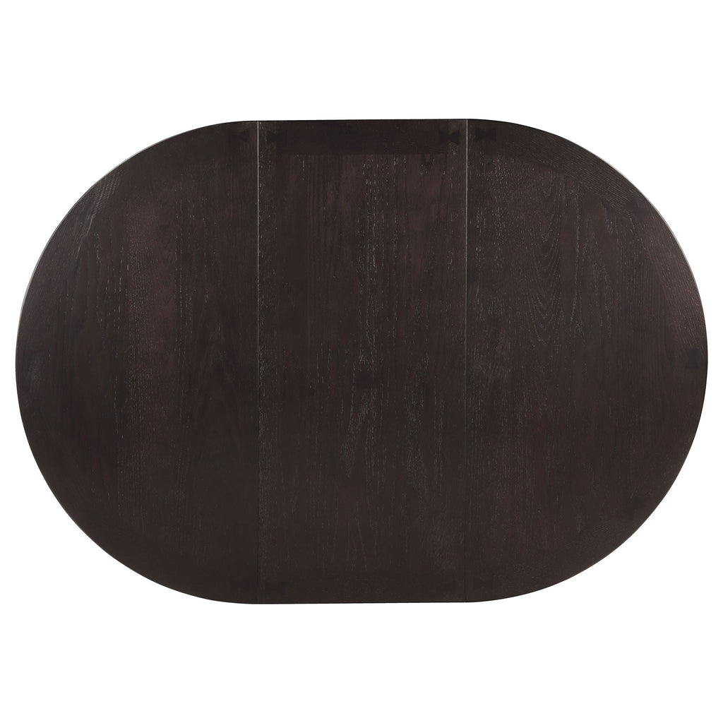 Lavon 5-piece Oval Extension Leaf Dining Set Espresso by Unique Piece Furniture