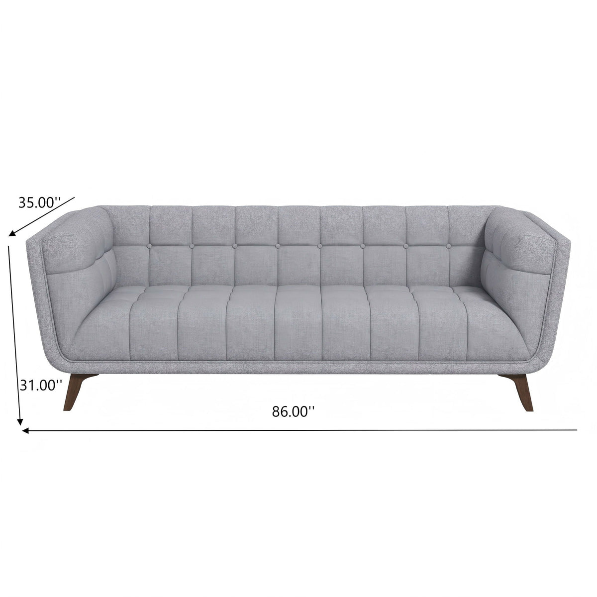 Addison - Mid-Century Modern Design Tufted Sofa by Unique Piece Furniture