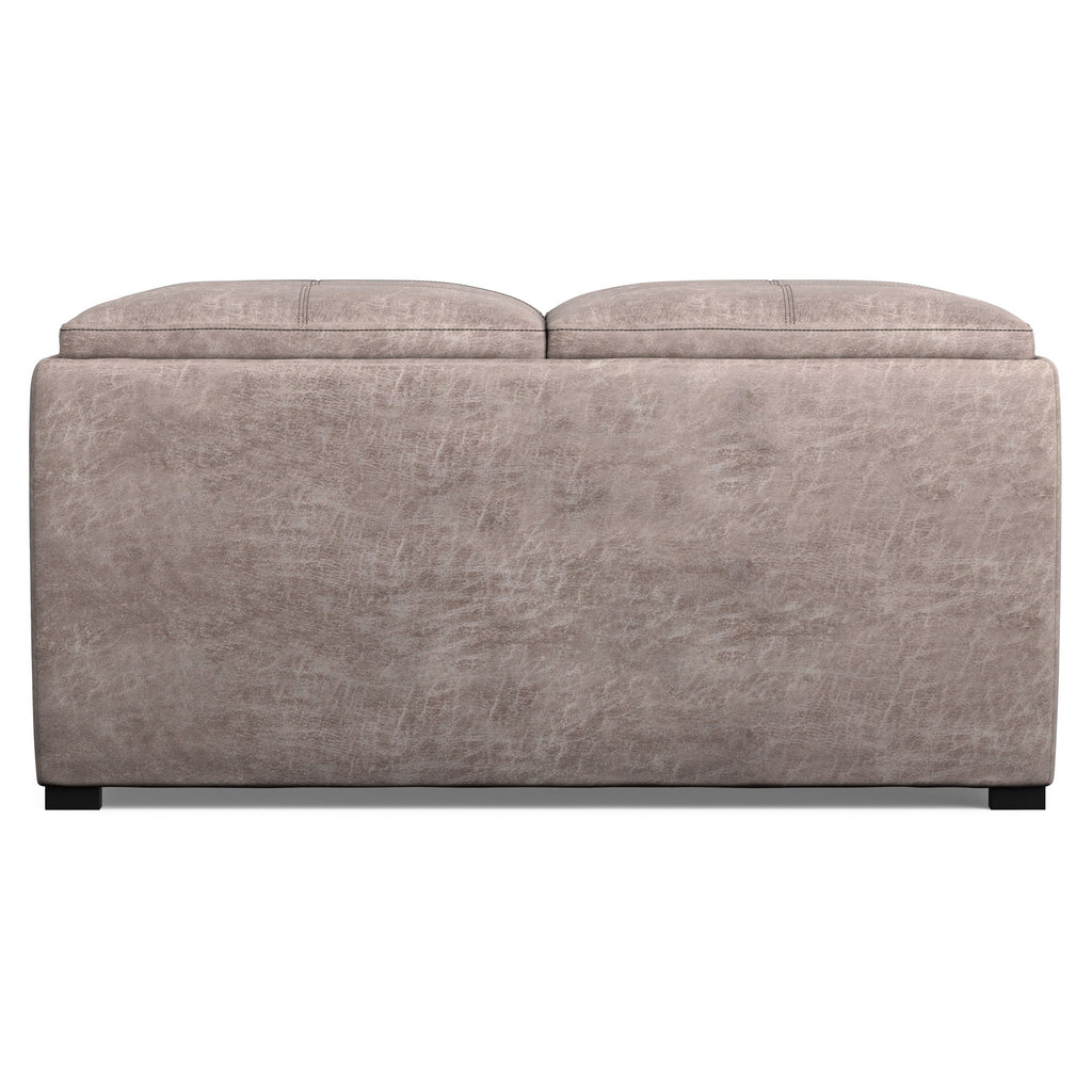 Avalon - Square Coffee Table, Storage Ottoman by Unique Piece Furniture