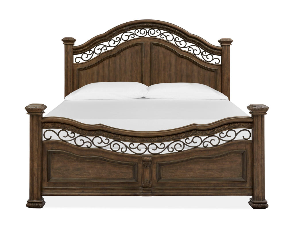 Durango - Wood Panel Bed - Willadeene Brown by Unique Piece Furniture