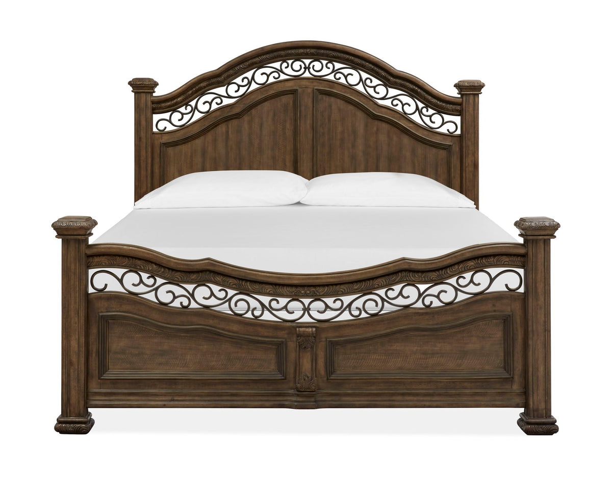 Durango - Wood Panel Bed - Willadeene Brown by Unique Piece Furniture
