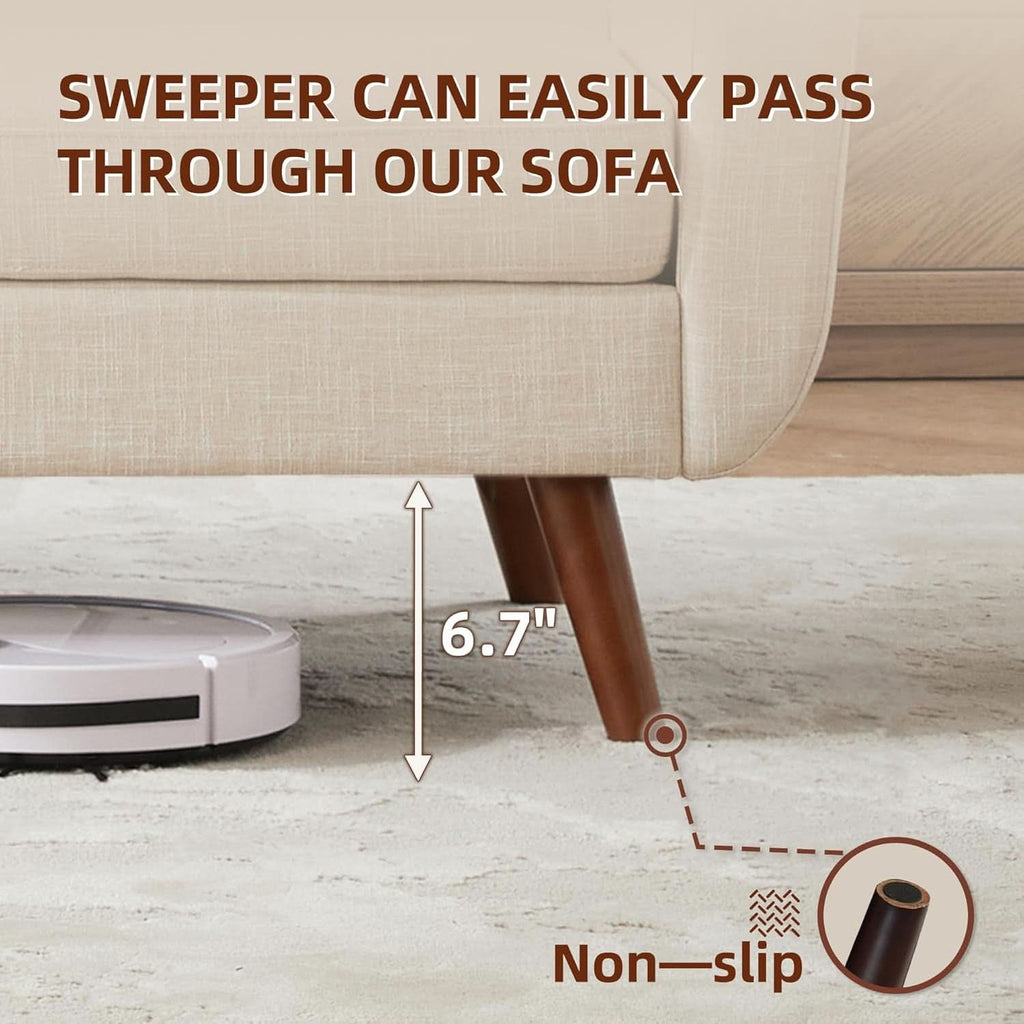 Modern Compact Beige Loveseat For Small Living Rooms by ShipItFurniture