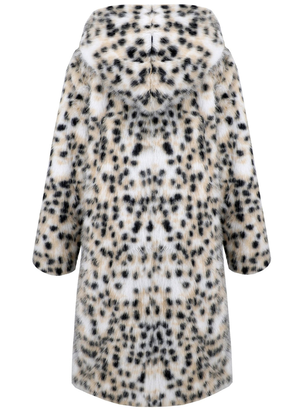 Thermal Leopard Faux Fur Hooded Outerwear by Wild and Free Boutique