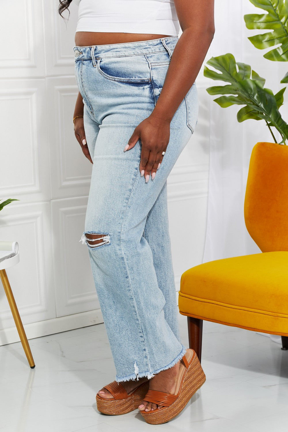 Vervet by Flying Monkey Full Size Allie 90's Dad Jean by Wild and Free Boutique