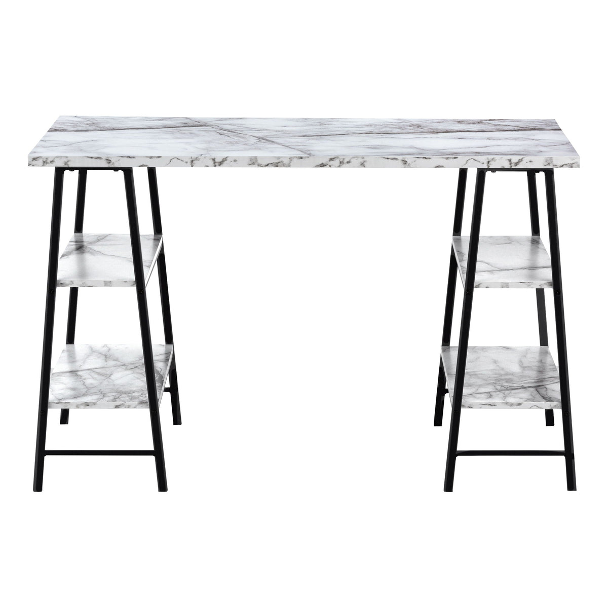 Computer Desk For Home Office, Laptop, Storage Shelves, Contemporary & Modern by Unique Piece Furniture
