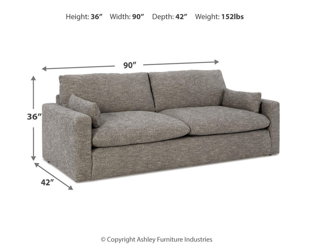 Dramatic - Sofa - Granite by Unique Piece Furniture