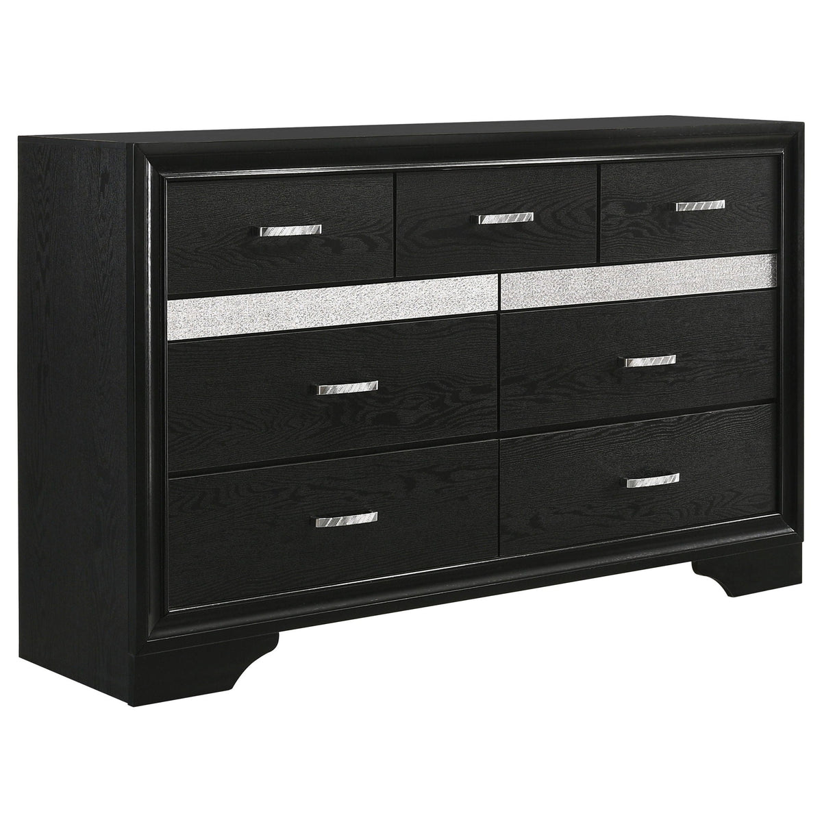 Miranda 5-piece Queen Bedroom Set Black by Unique Piece Furniture