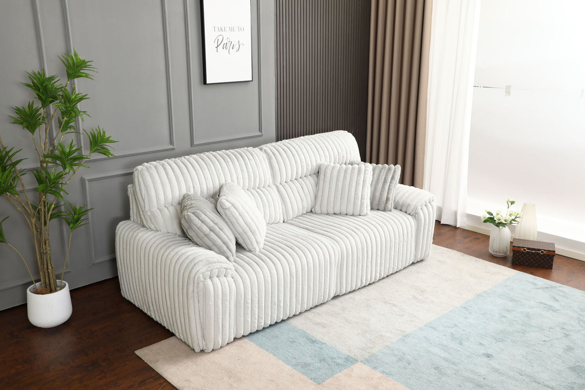 Jaya - Power Motion Sofa With Sleeper & USB Port - Mondo Gray by Unique Piece Furniture