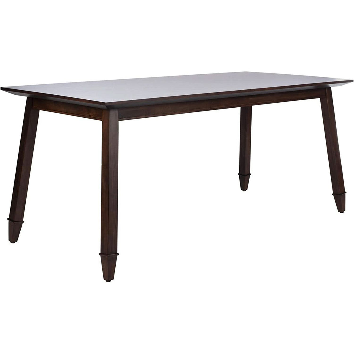 Brayson Walnut Rectangular Dining Table 67 Inch Wide by ShipItFurniture