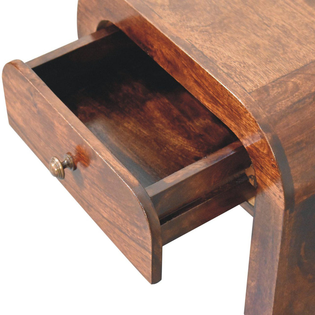 Disc Nightstand - Walnut by Unique Piece Furniture