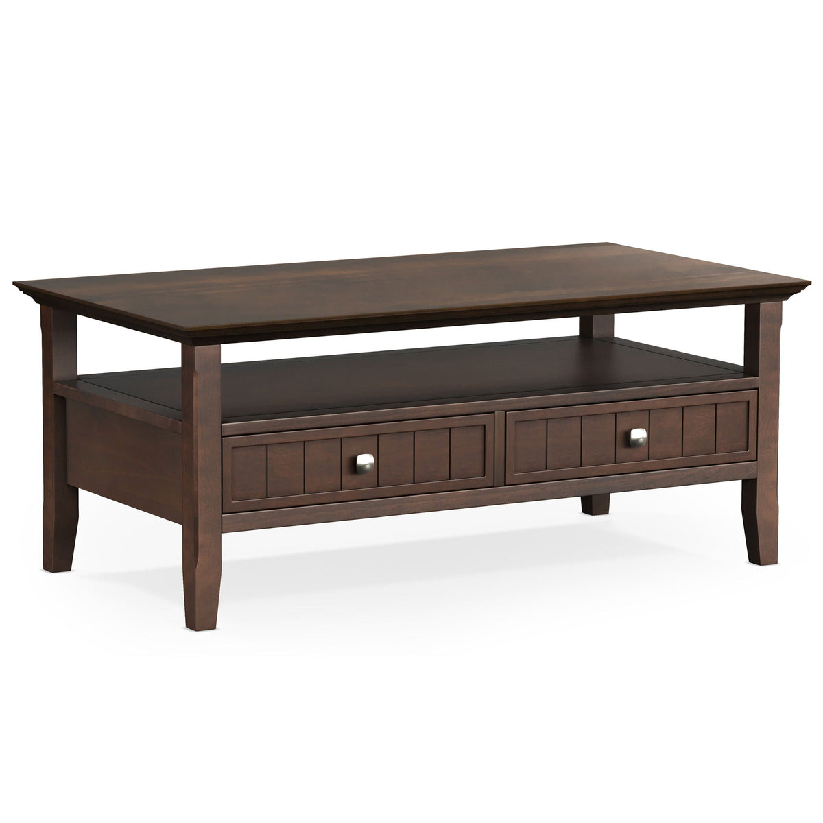 Acadian - Coffee Table With Drawer - Brown by Unique Piece Furniture