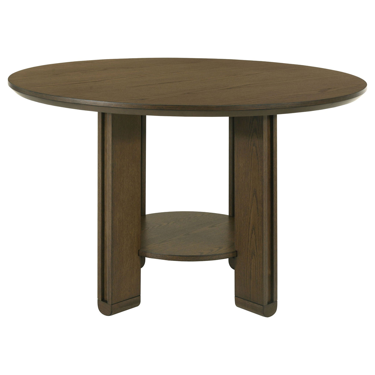 Ottowa 5-piece Round Wood Dining Room Table Set Brown by Unique Piece Furniture