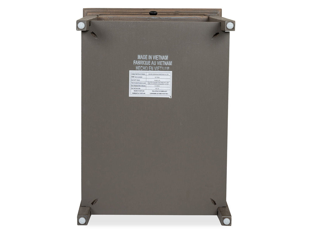 Paxton Place - Rectangular End Table - Dovetail Gray by Unique Piece Furniture
