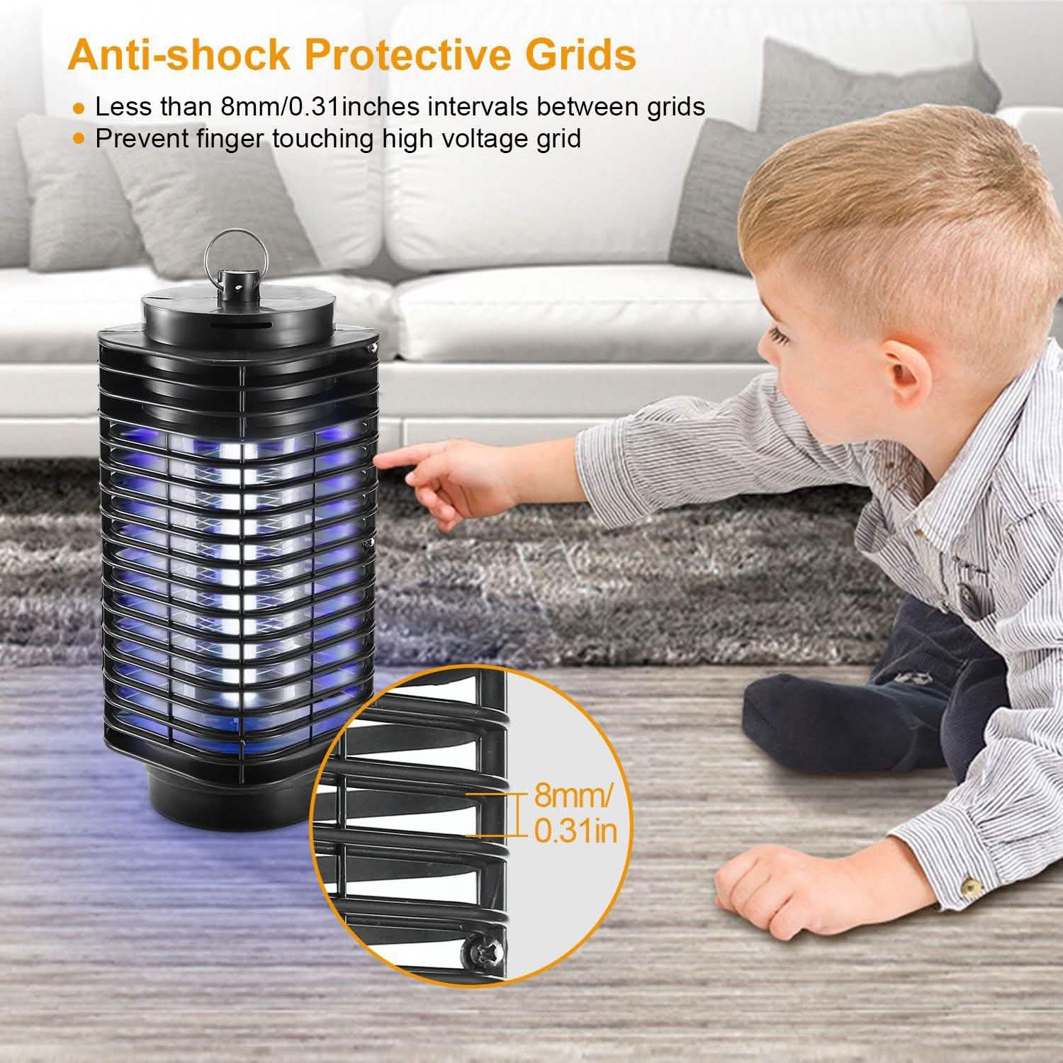 Electric Bug Zapper UV Light Flying Zapper Insect Killer Lamp by DailySale