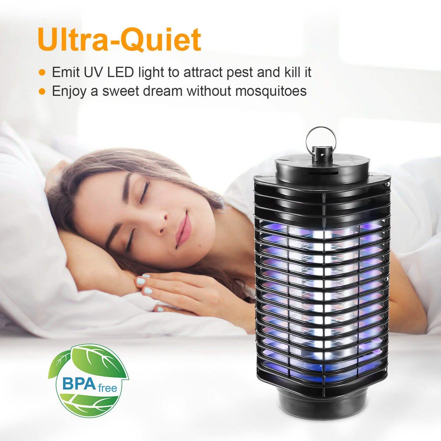 Electric Bug Zapper UV Light Flying Zapper Insect Killer Lamp by DailySale