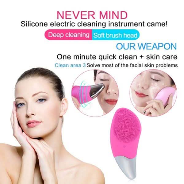 Electric Massage and Facial Cleaning Brush by DailySale