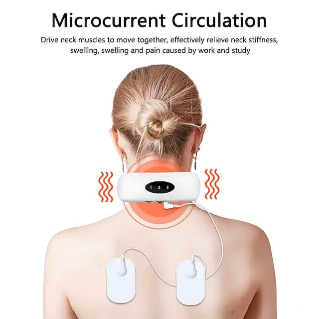 Electric Neck Massager and Pulse Back 6 Modes Power Control by DailySale