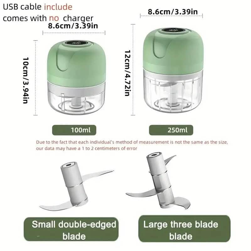 Electric Vegetable Mincer with USB Charging by DailySale