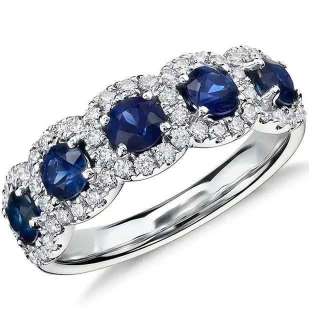 Elegant Copper Ring with Synthetic Cubic Zirconia by DailySale