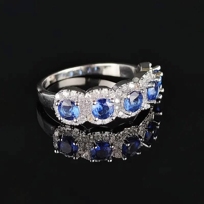 Elegant Copper Ring with Synthetic Cubic Zirconia by DailySale