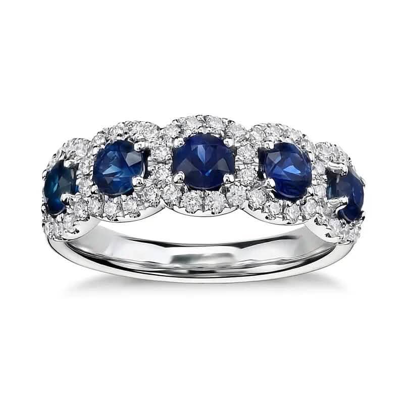Elegant Copper Ring with Synthetic Cubic Zirconia by DailySale