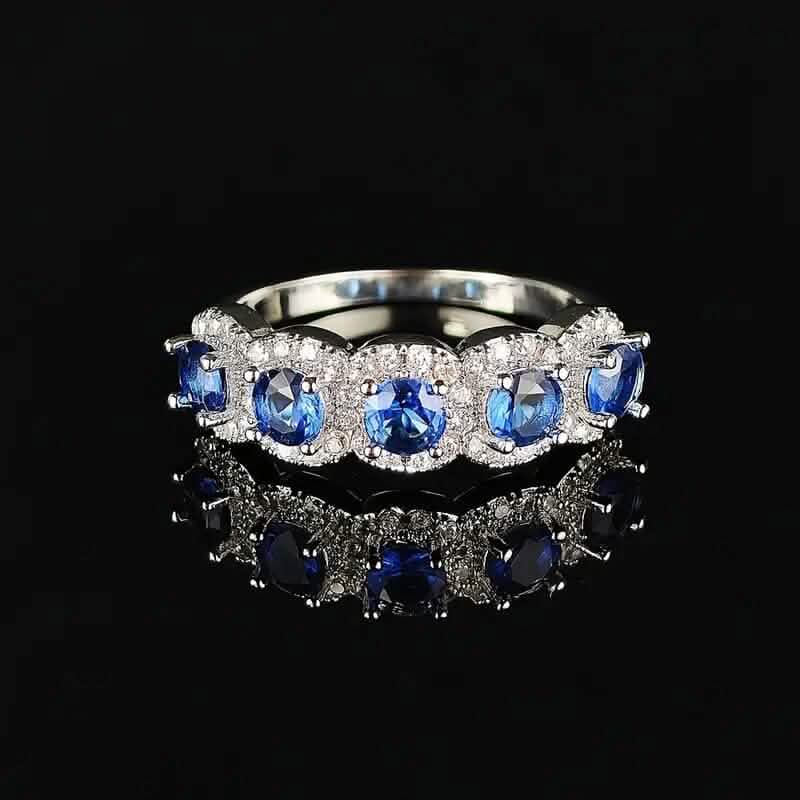 Elegant Copper Ring with Synthetic Cubic Zirconia by DailySale